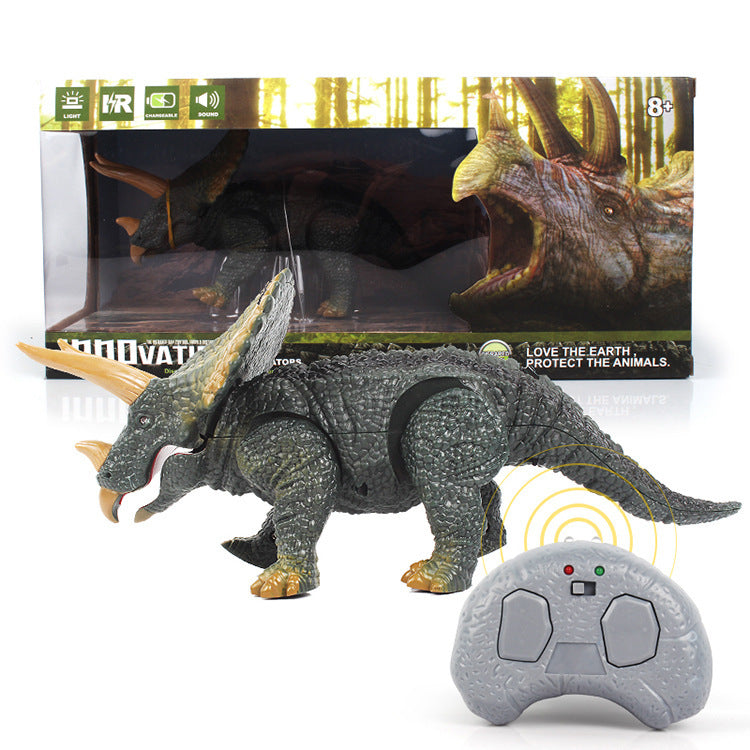 Remote Control Electric Triceratops