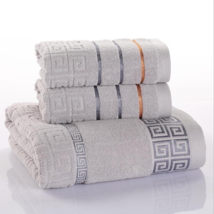 Baby Three-piece cotton towel set