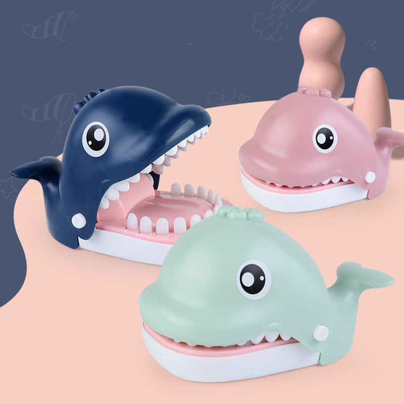 Little Cute Pet Finger Whale Trick toy