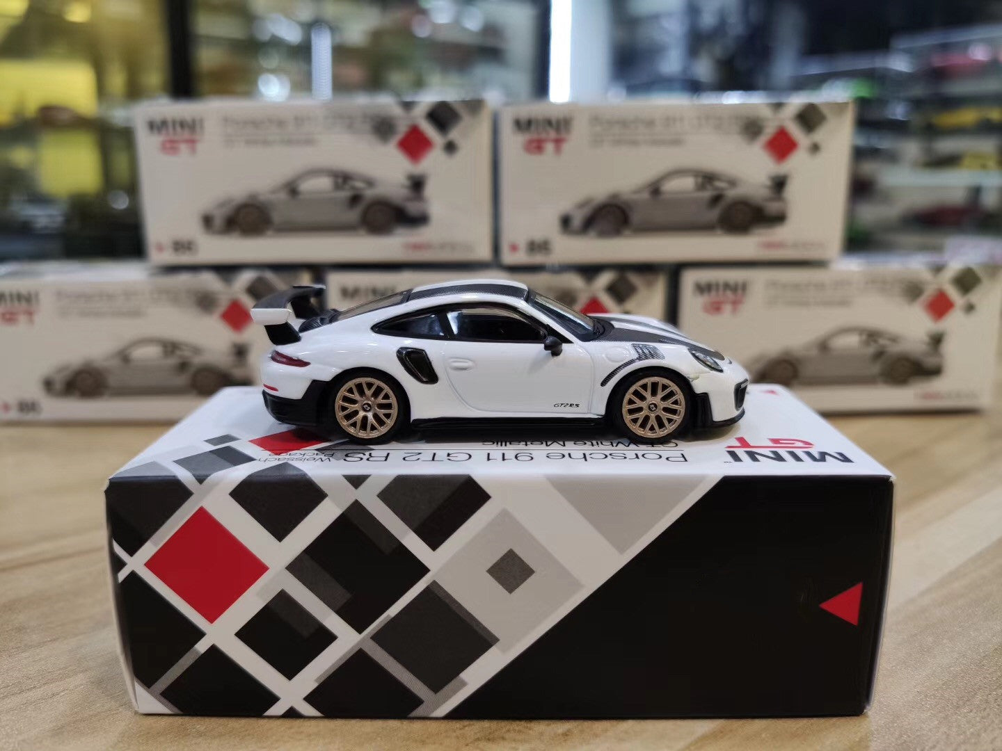 1:64 MINI GT 911 Turbo GT2 RS GT alloy car model