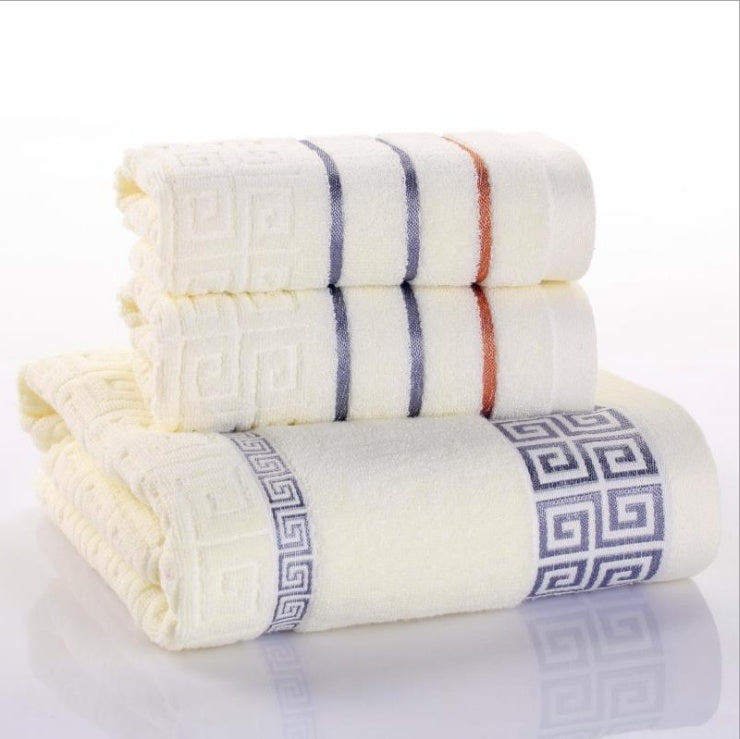 Baby Three-piece cotton towel set