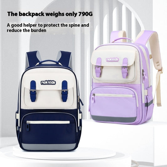 Lightweight Burden  Large Capacity Student Schoolbag