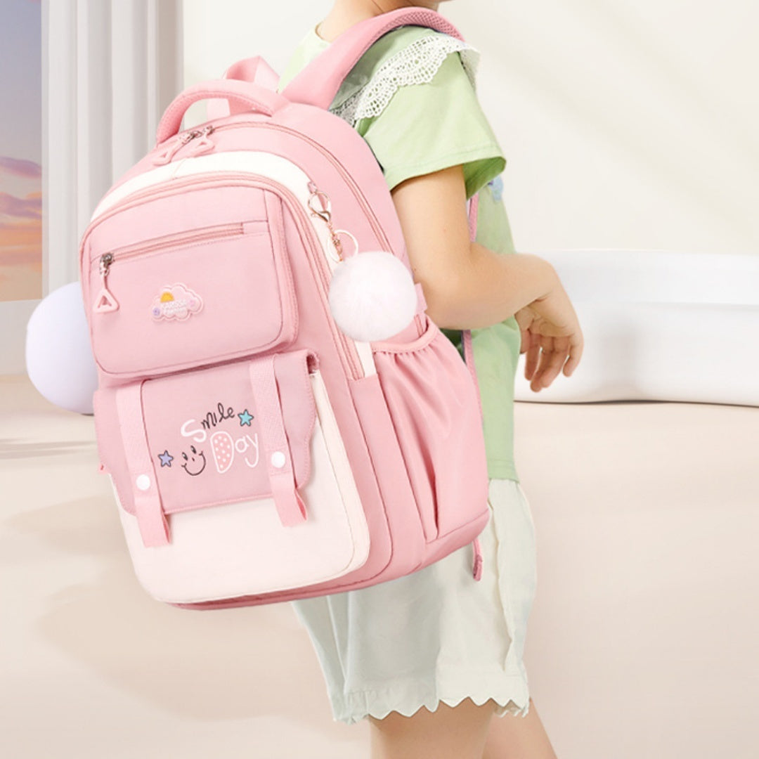 Children's Leisure Cartoon Printed Oxford Cloth Backpack