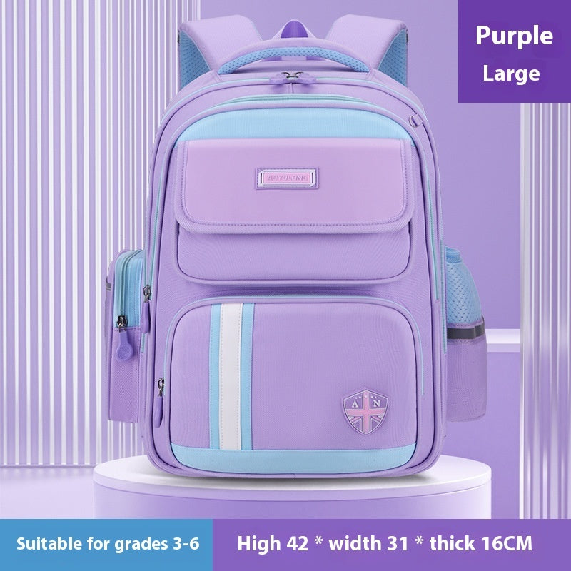 Children's Burden-free Spine-protective Backpack