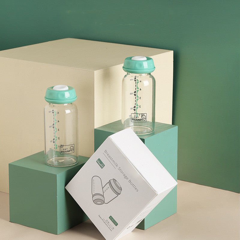 Breast milk storage bottle