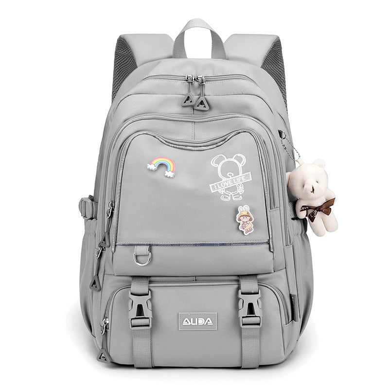 Large Capacity Lightweight Spine-protective Backpack