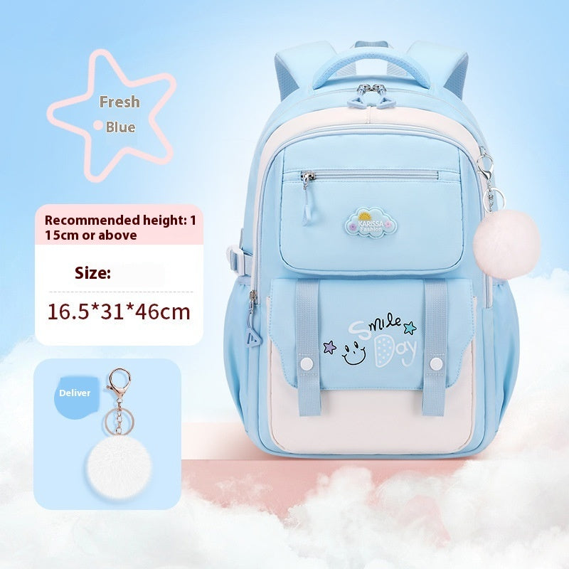 Children's Leisure Cartoon Printed Oxford Cloth Backpack