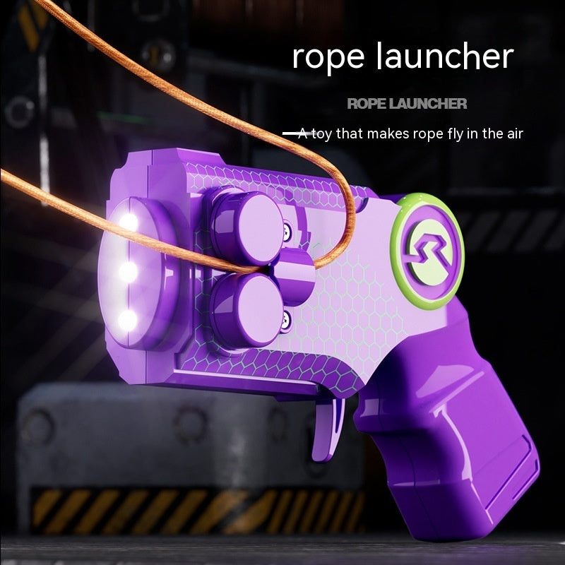 Gun Rope Launcher With Light Rope Radish Gun