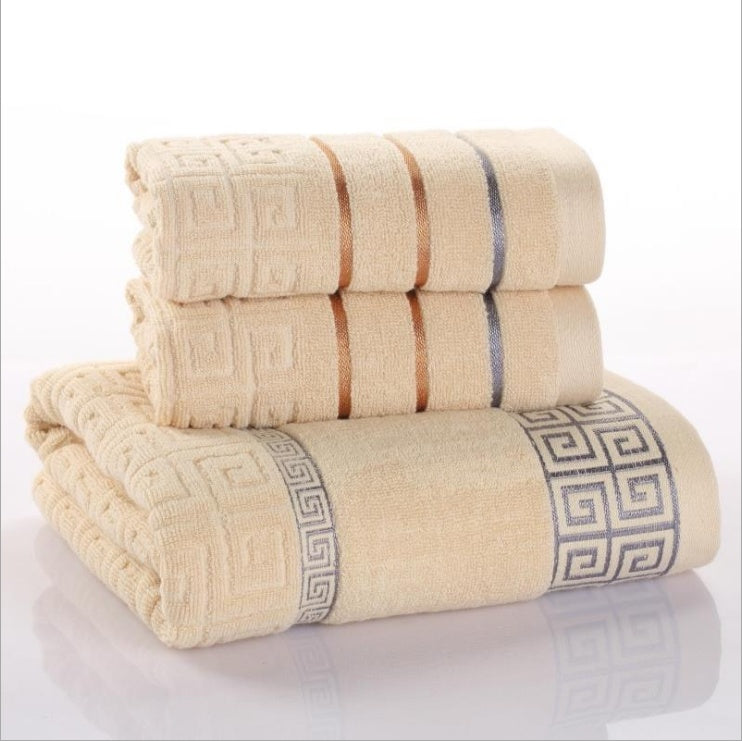 Baby Three-piece cotton towel set