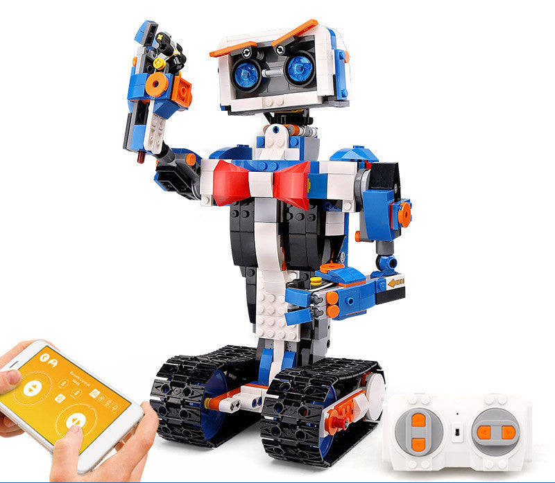 Puzzle plug-in assembly building blocks STEM smart toy