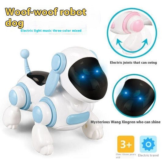 Children's Educational Crawling Simulation Electric Walking Music Dog Toy