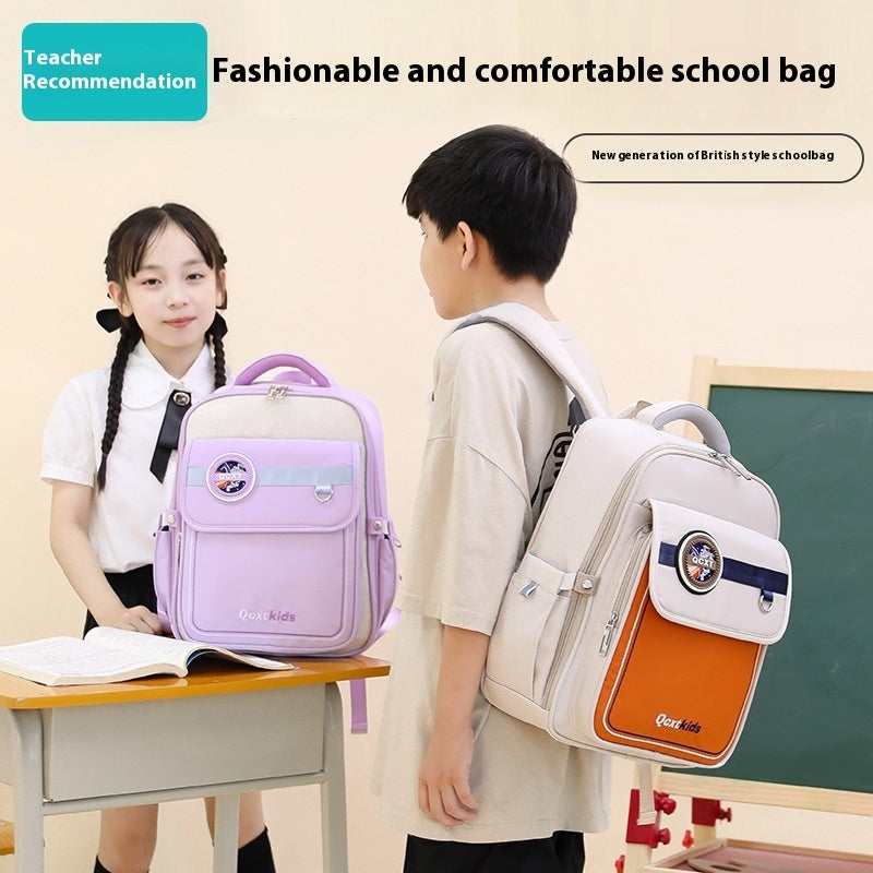 Burden Relief Lightweight Schoolbag