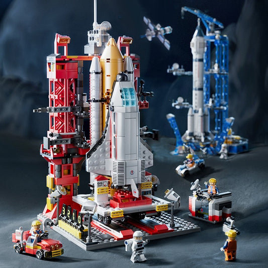 Space Rocket Model Building Block Toys