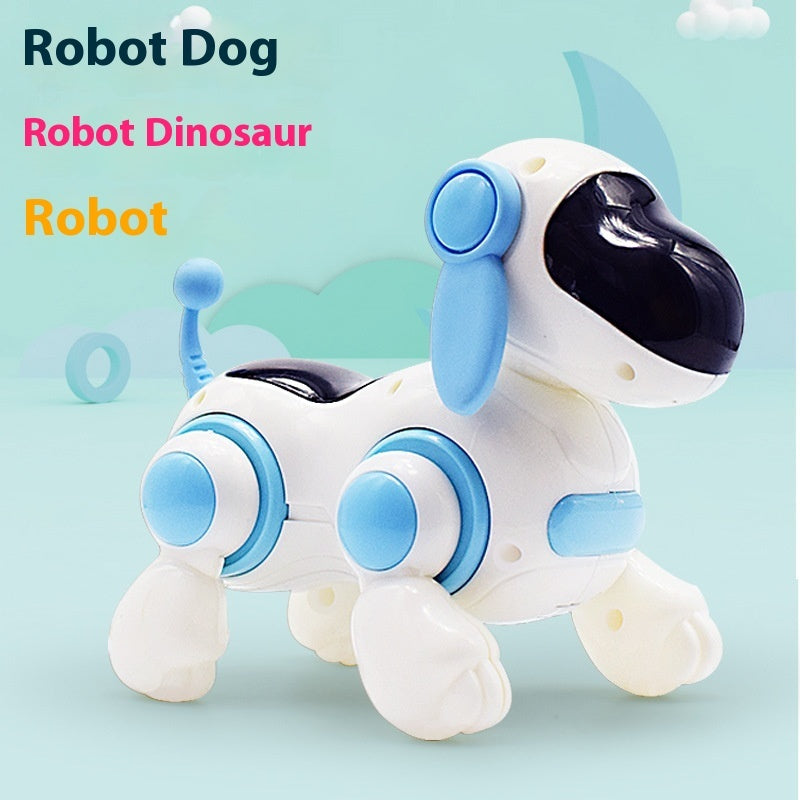 Children's Educational Crawling Simulation Electric Walking Music Dog Toy