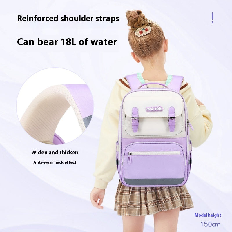 Lightweight Burden  Large Capacity Student Schoolbag